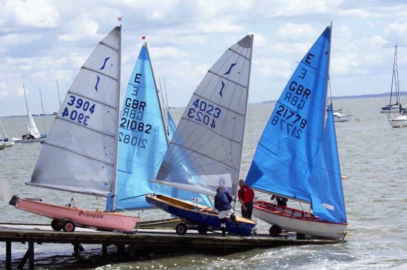 Some of the fleet, ready to launch!